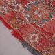 Vintage Moroccan Rug 200 x 306 cm, Berber Wool Rug, Handmade Bohemian Rug