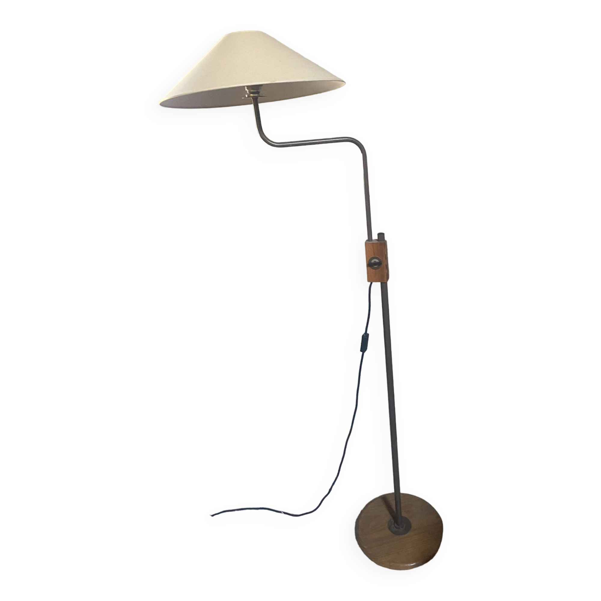 Vintage Temde Leutchen adjustable floor lamp