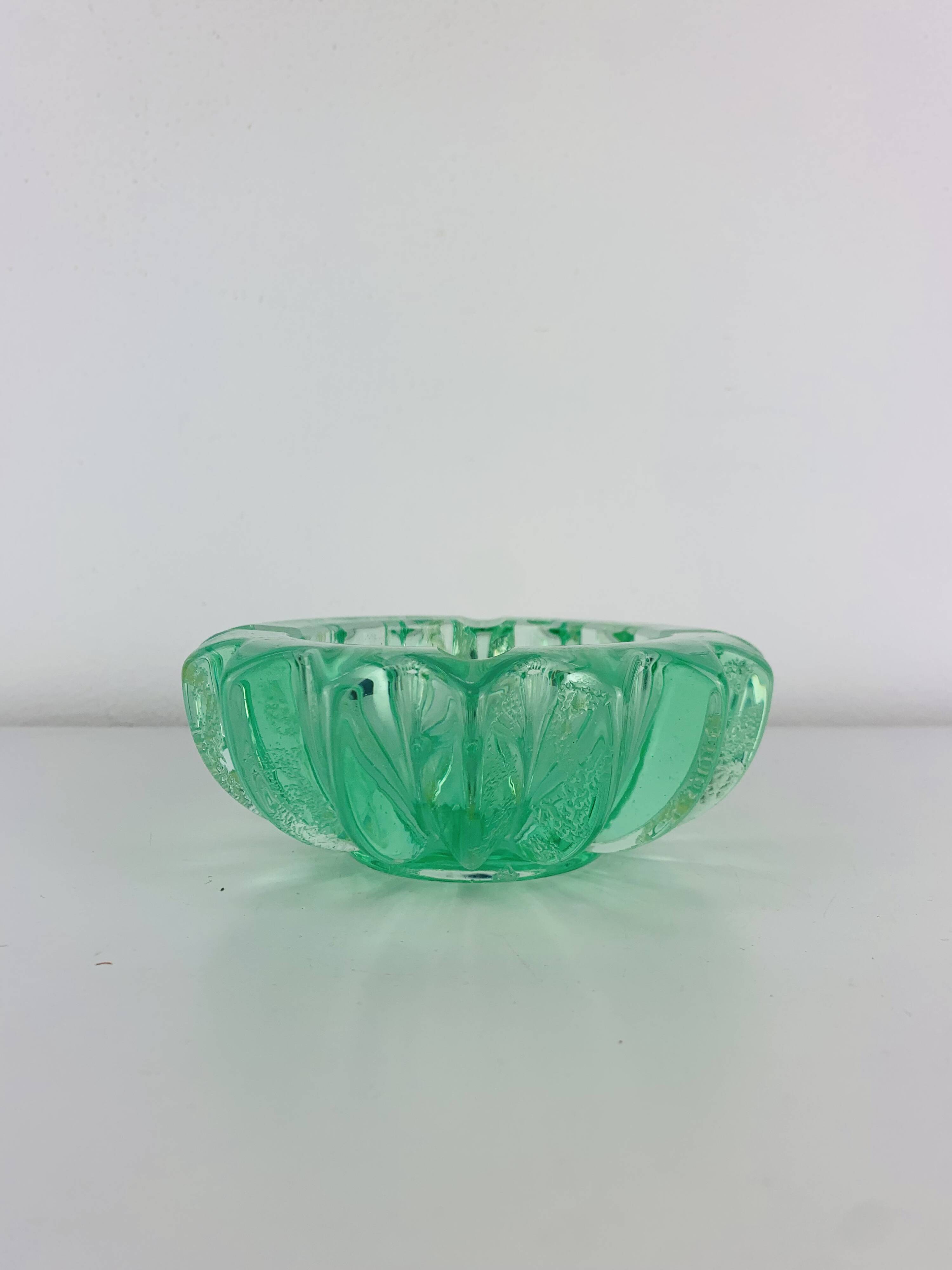Ashtray/trinket dish by Pierre D'Avesn, Art Deco, signed.