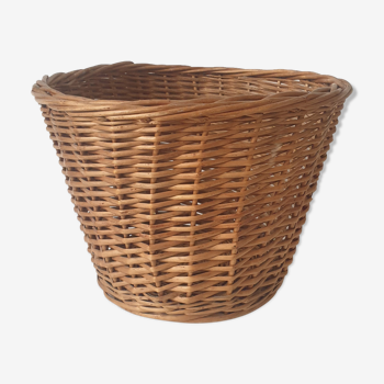 Old rattan basket