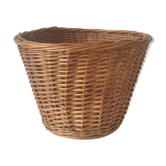 Old rattan basket