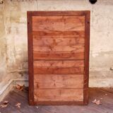 Carved wooden mirror 149x95cm