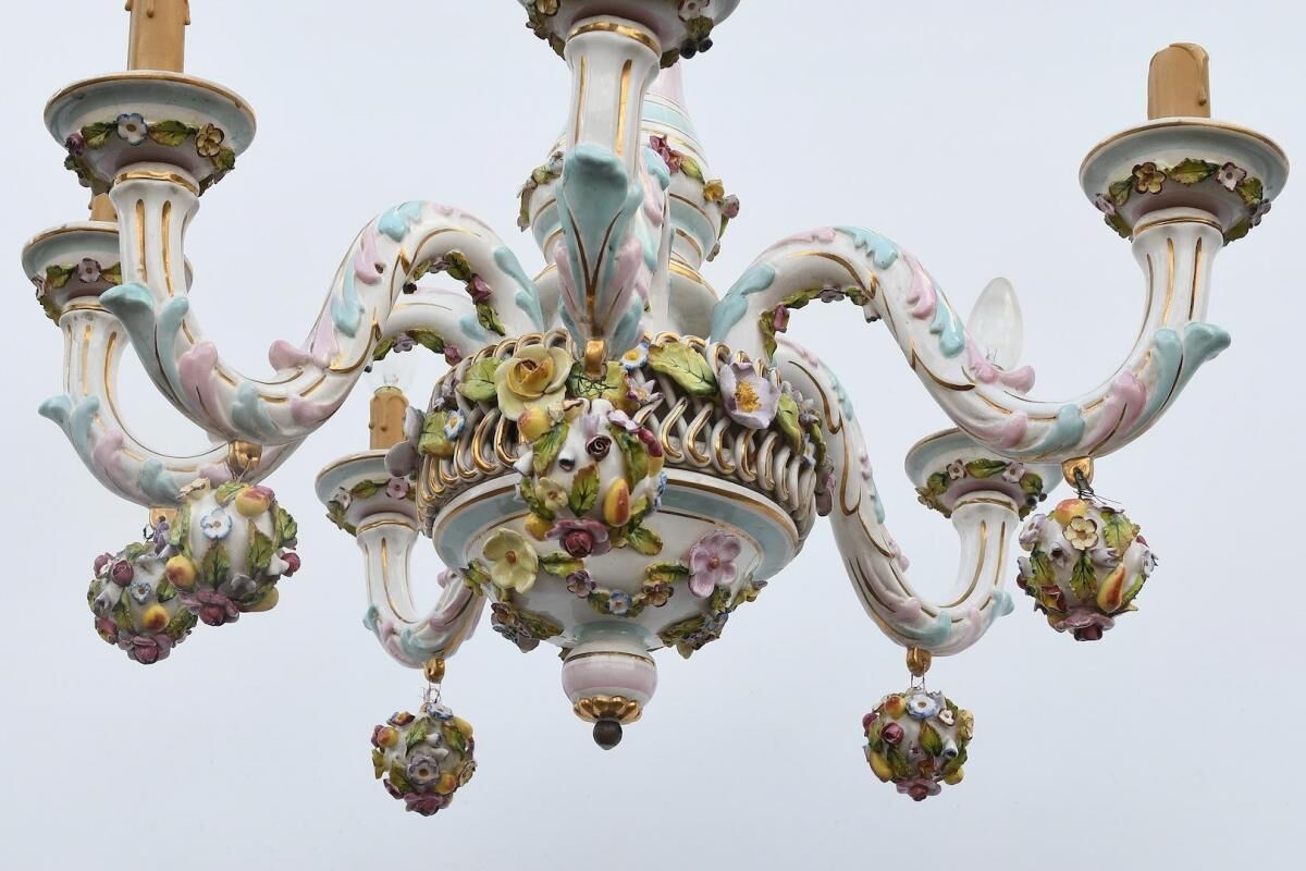 Porcelain chandelier