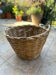Panier malle rangement vintage osier tressé