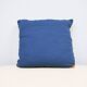coussin vintage brodé ocre