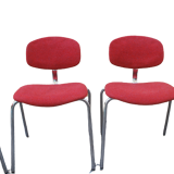 4 chairs "steelcase" Steelcase Strafor