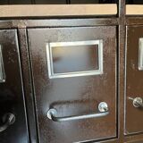 Iron workshop furniture with drawers