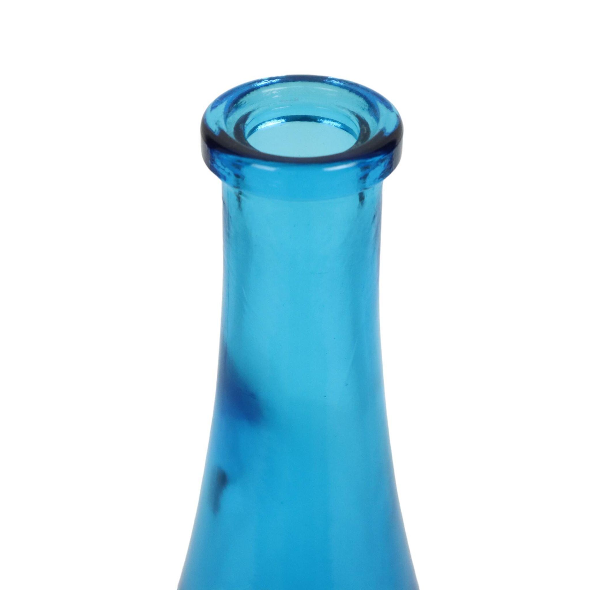 Vintage Cobalt Blue Carafe 0.5L Glass Made in Belgium