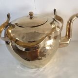 Napoleon III period gilded copper kettle