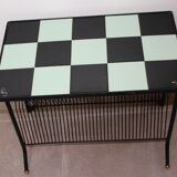 Vinyl holders and vintage magazines