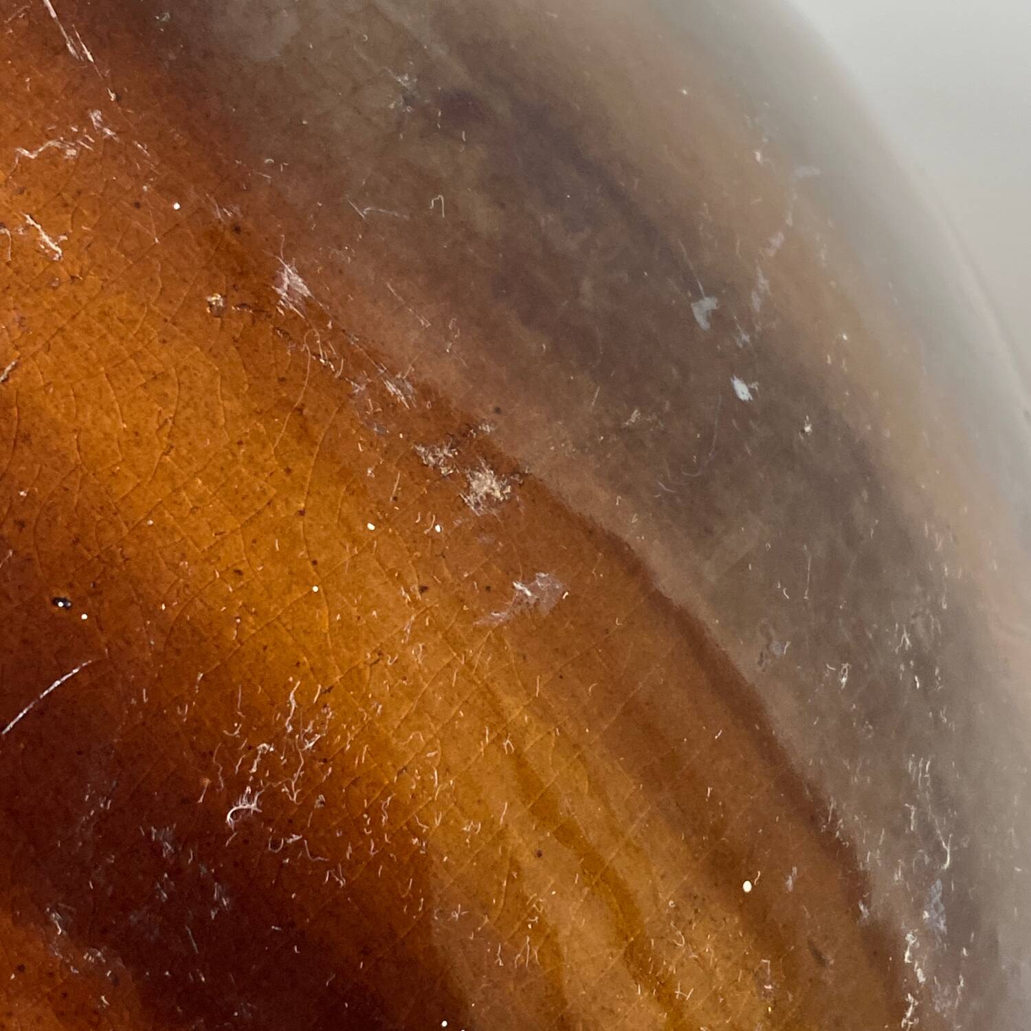 Art Deco Terracotta Spherical Vase by Albert Hellies