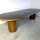 Vintage XL extendable dining table by Rincklake Van Endert, 1960s