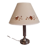 Louis XVI bedside lamp with its lampshade