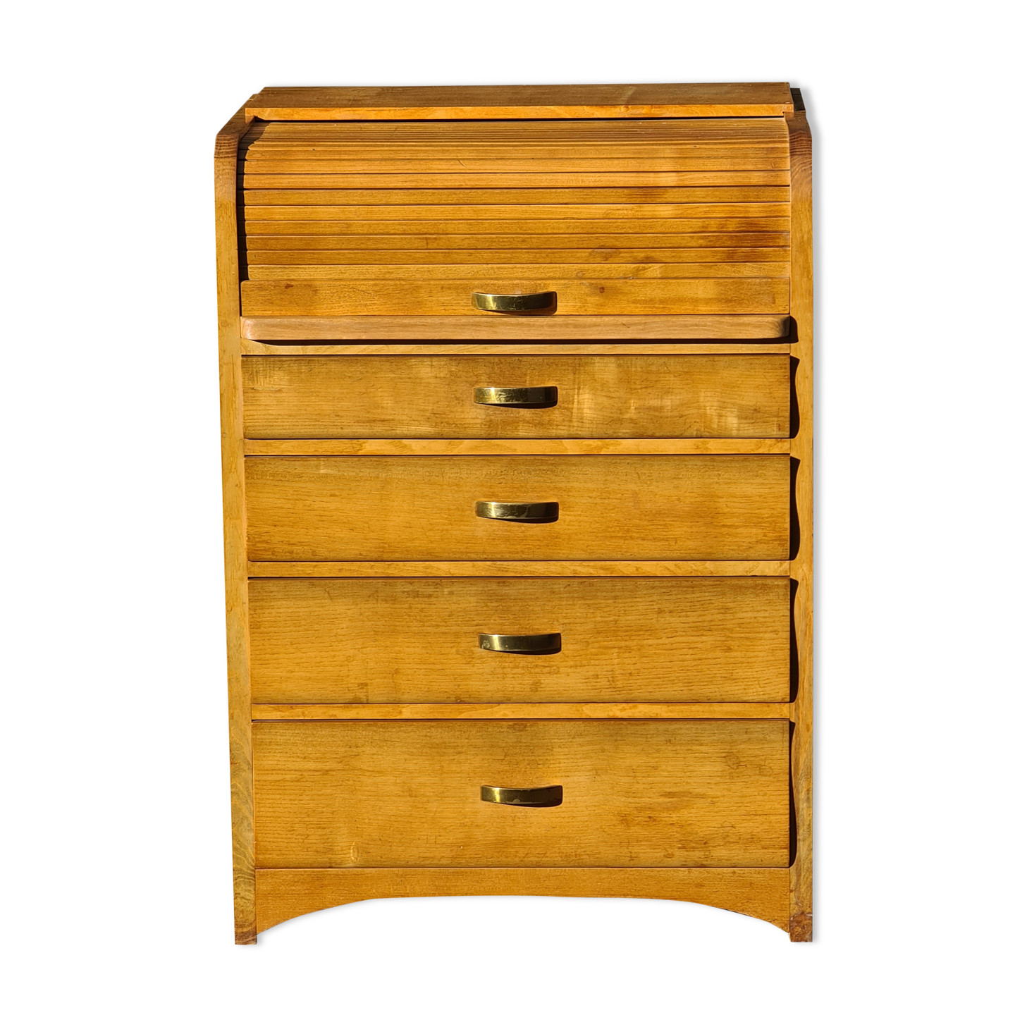 Secretary chest of drawers art deco style secretary