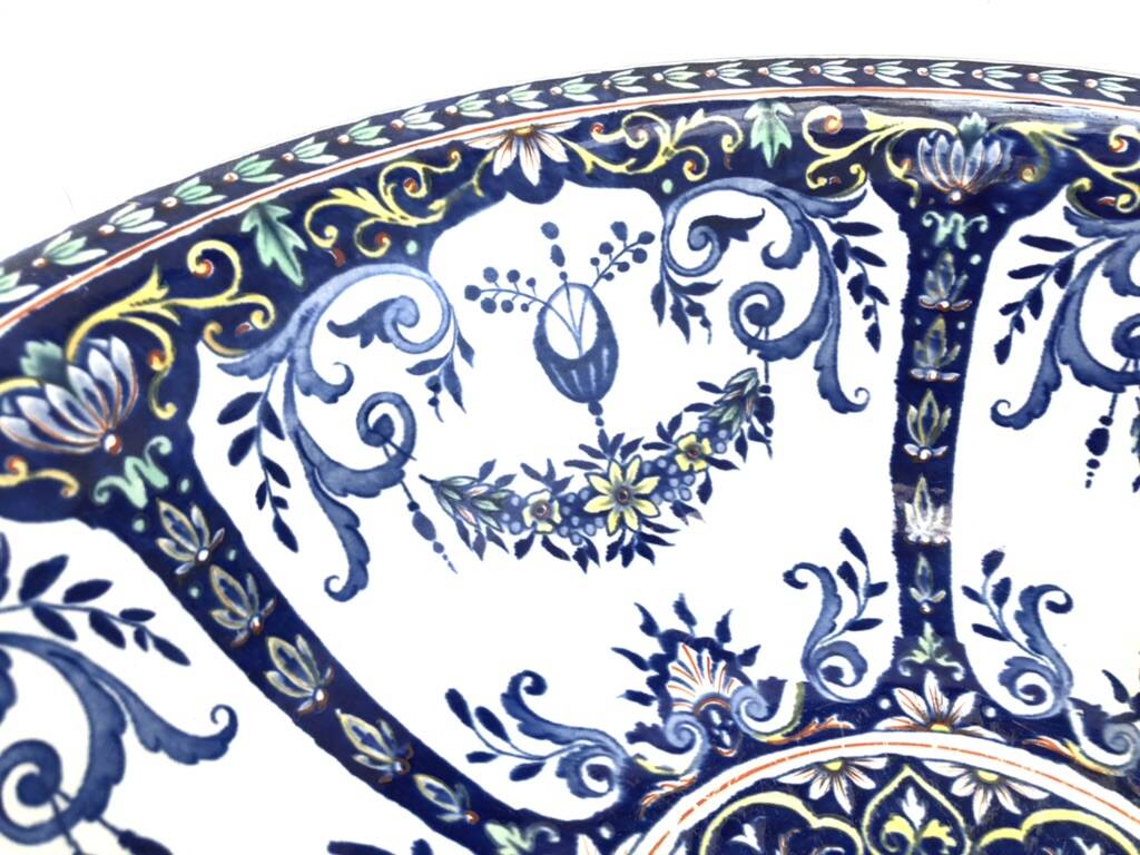 Antique Jules Vieillard Bordeaux toilet set – Rouen model, 19th century