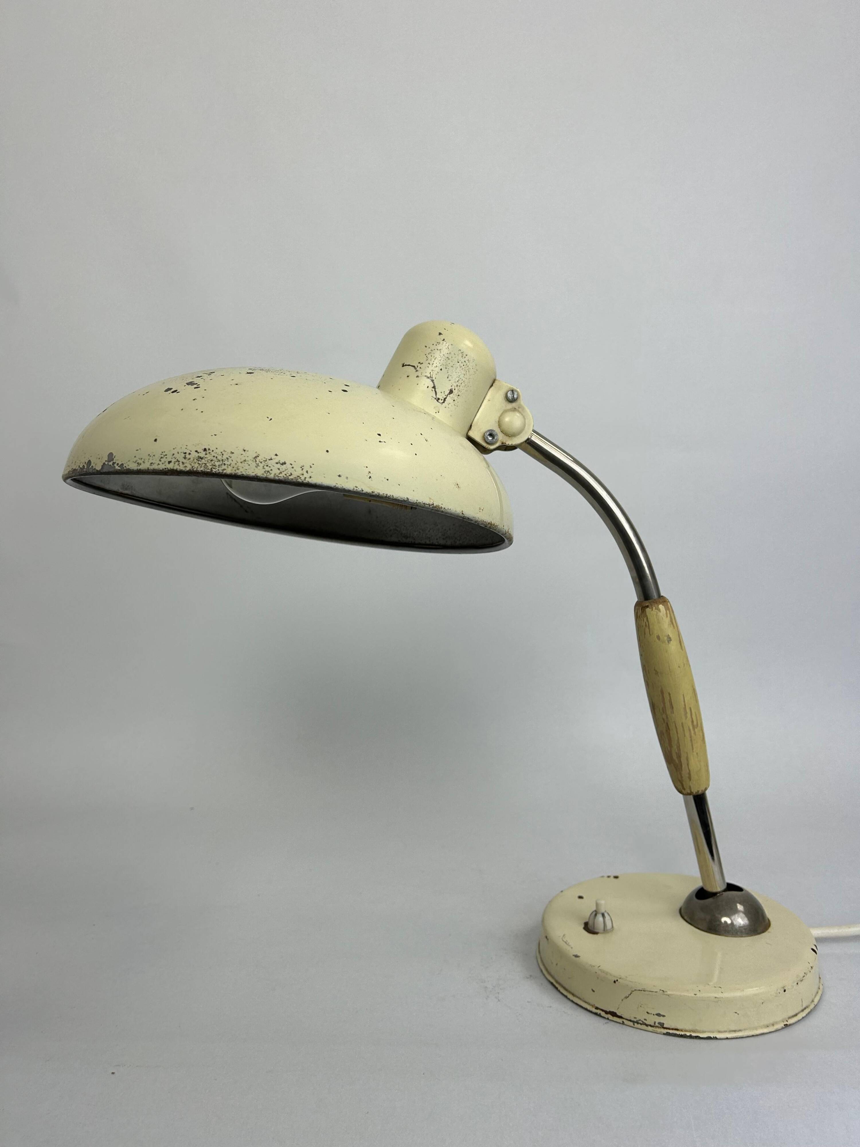Bauhaus table lamp by Christian Dell for Koranda OVE Austria