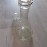 Biot bubble glass wine carafe