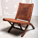 Set of 4 Angel’s Pazmino folding chairs, 1960’s