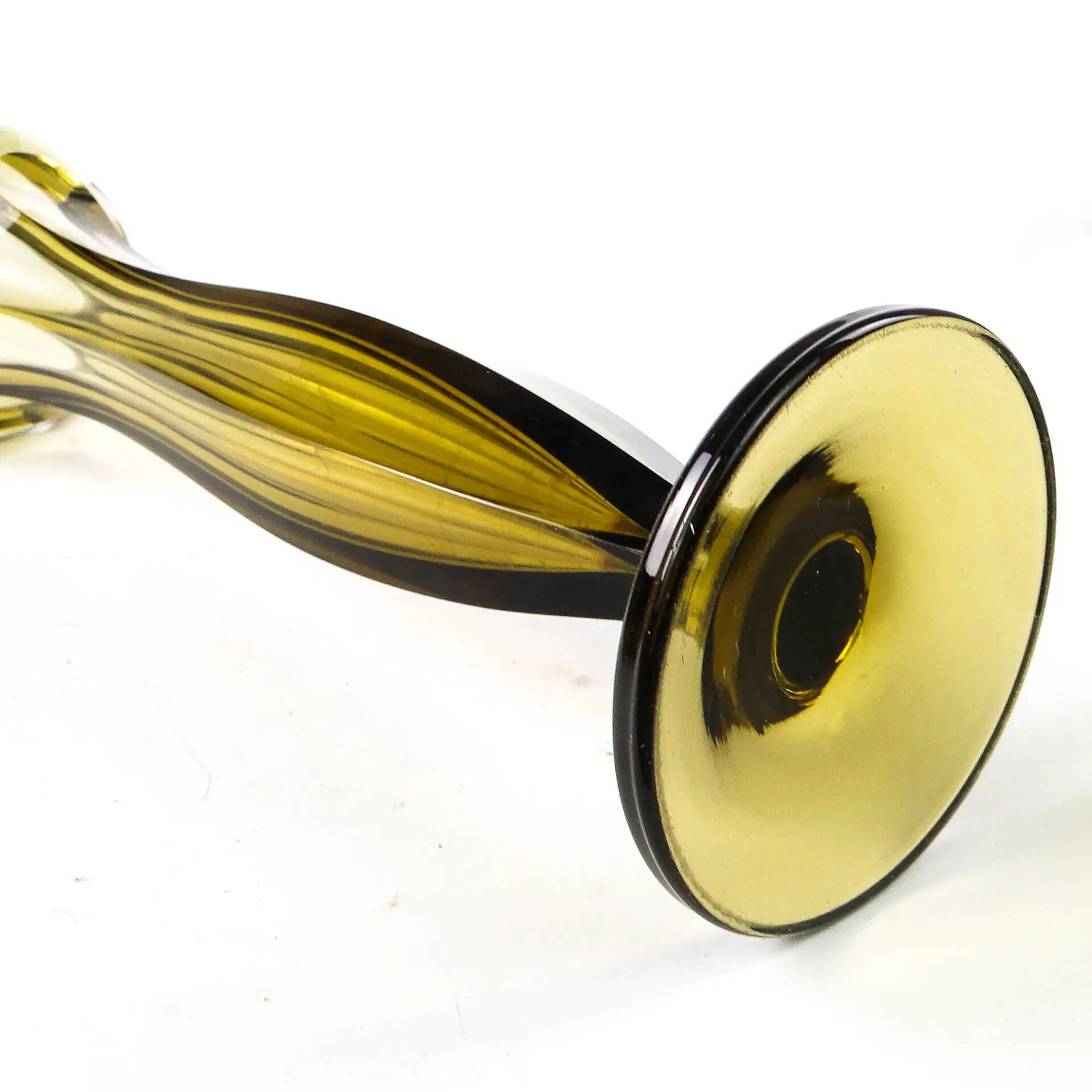 Art deco vase, crystal, Józefina Glassworks, Poland, 1930s
