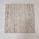 Square Travertine Coffee Table by Up & Up Italy, 1970s