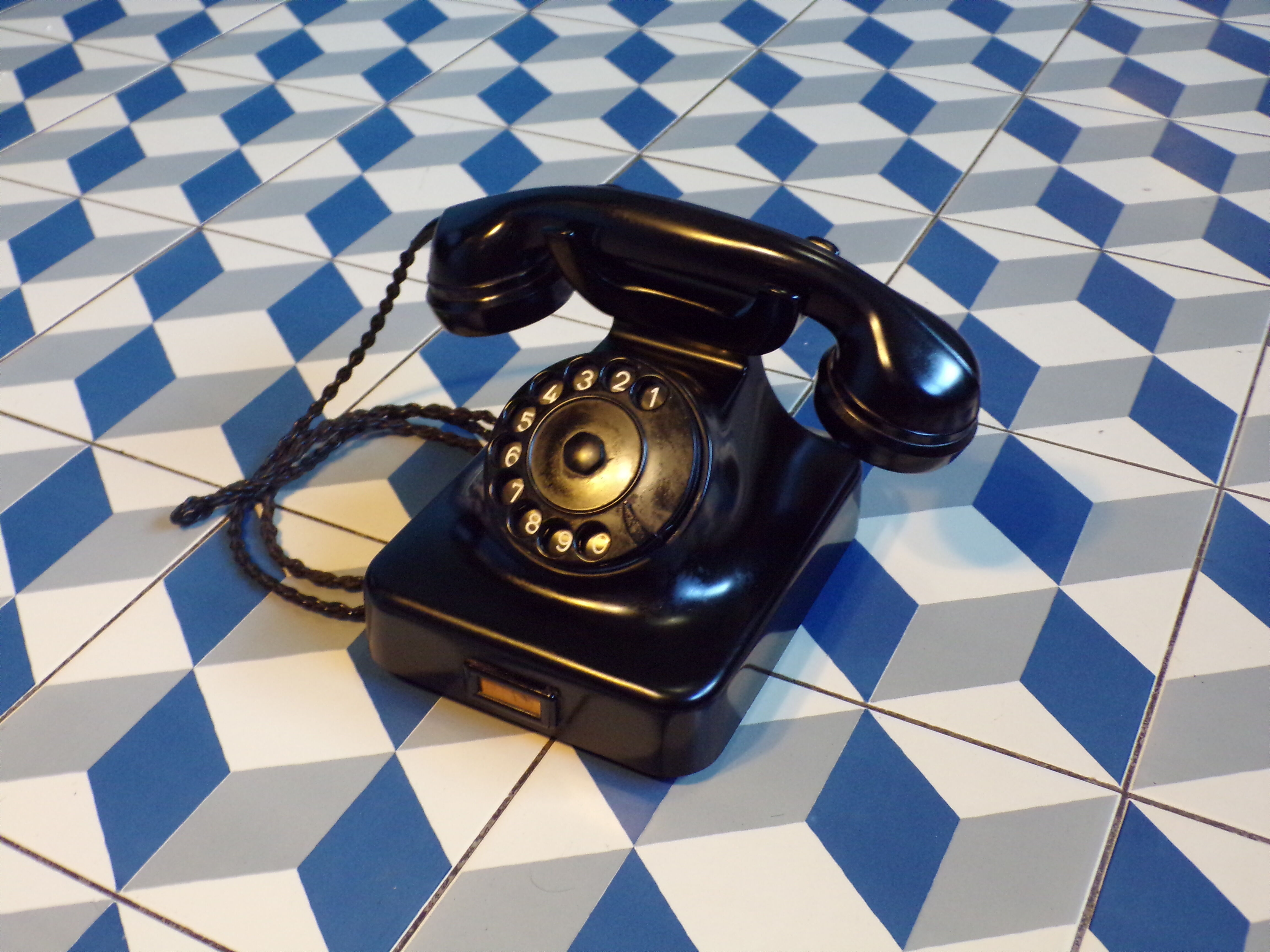 Siemens W38 1930 Bakelite Phone