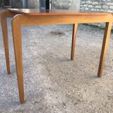 Art Deco sycamore game table