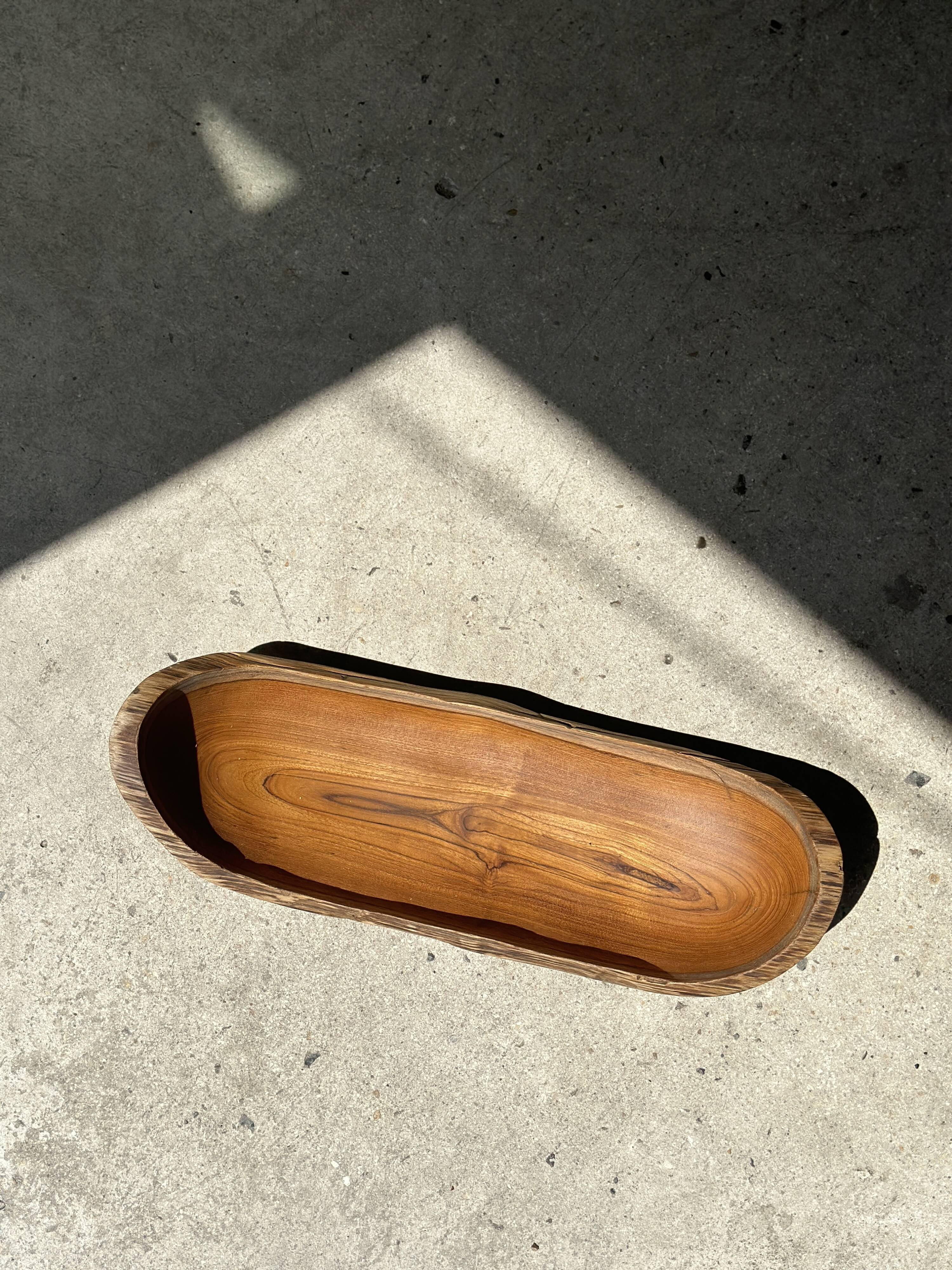 Organic monoxyl teak cut L:50cm