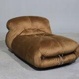 Lounge Chair and Ottoman from Afra & Tobia Scarpa for Cassina 1960s