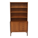 Scandinavian teak bookcase, Sweden, 1960