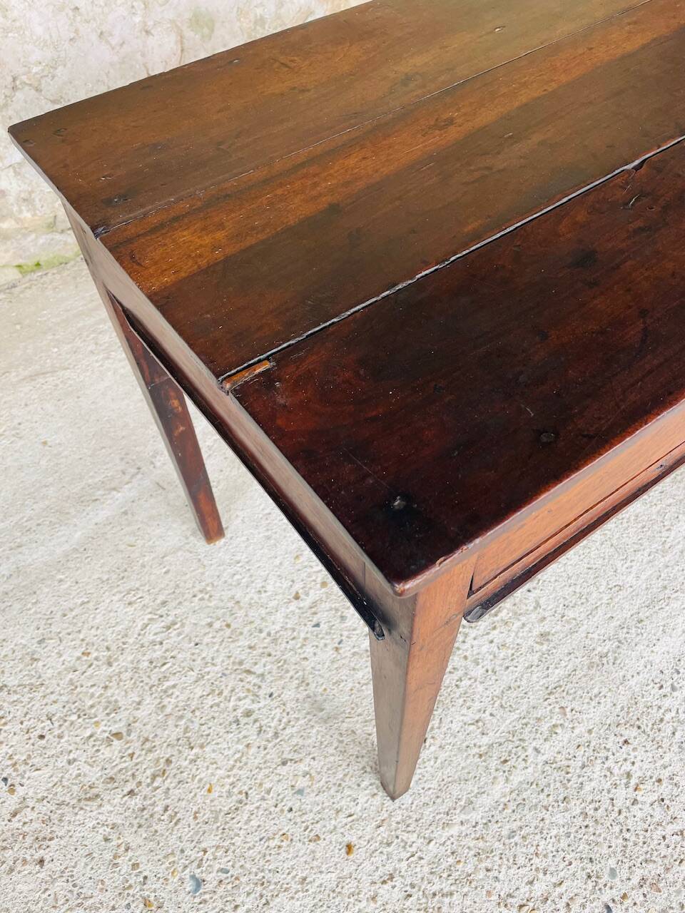 Console de ferme, en noyer , directoire , 18 eme siècle