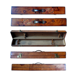Étui De Transport Pour 5 Queues De Billard - Mallette En Velours Et Tissu Oxford Avec Poignée Et Bandoulière - Protection Robuste Pour Joueurs