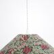 Refurbished printed trapezoidal pendant light