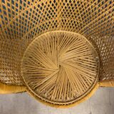 Emmanuelle chair in rattan 70s
