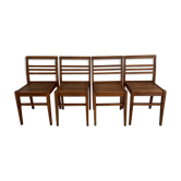 4 René Gabriel stackable chairs