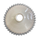 White glass pendant light with ruffled collar
