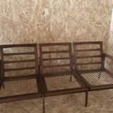 Vintage Scandinavian 3-seater sofa bench