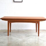 Vintage Scandinavian table with a system