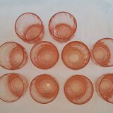 Lot de 11 verres