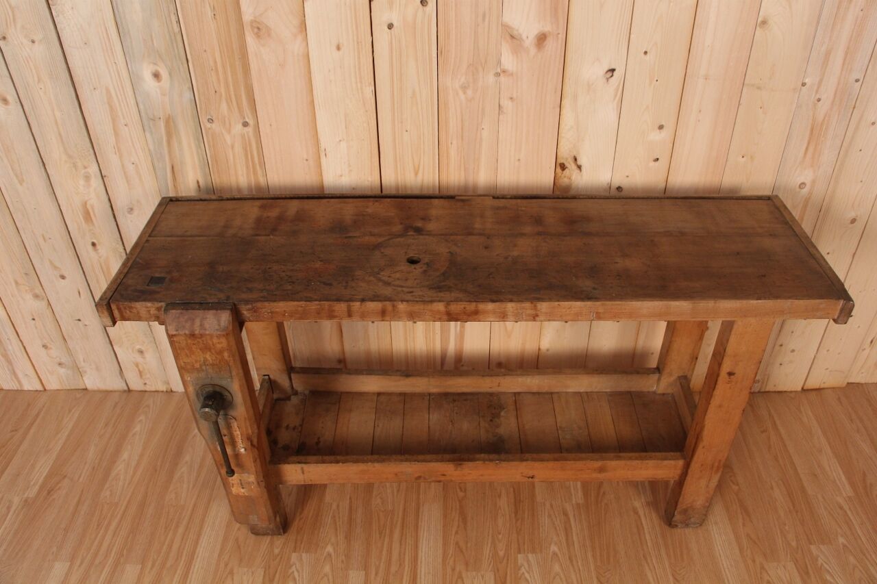 Former beech industrial workbench