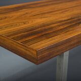 Coffee Table in Rosewood & Chrome, 1960s