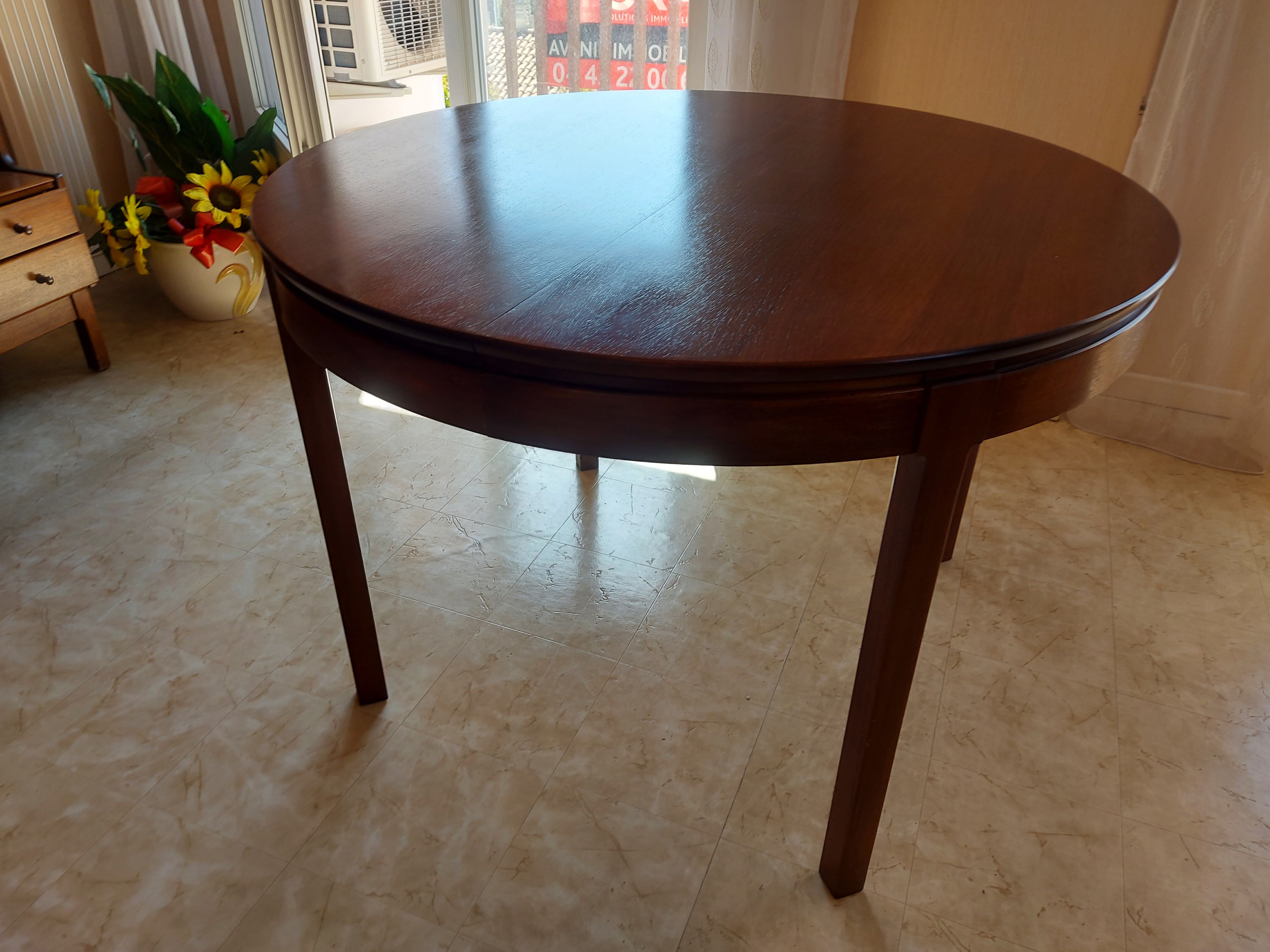 Vintage scandinavian teak table