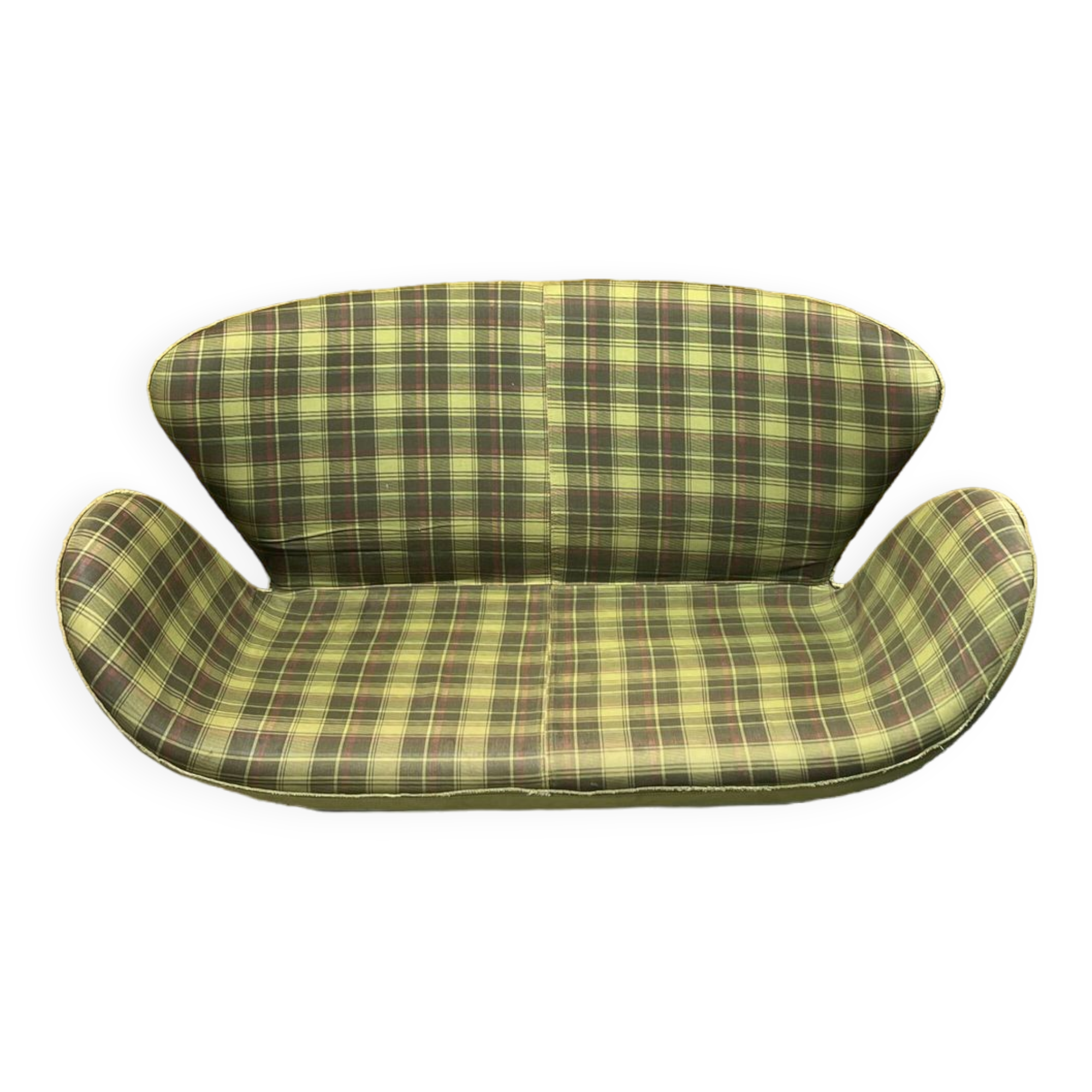 Space Age Sofa Hans Wegner Style, Denmark, 1970's