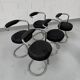 Ensemble de 6 chaises "Cobra" par Giotto Stoppino 70's