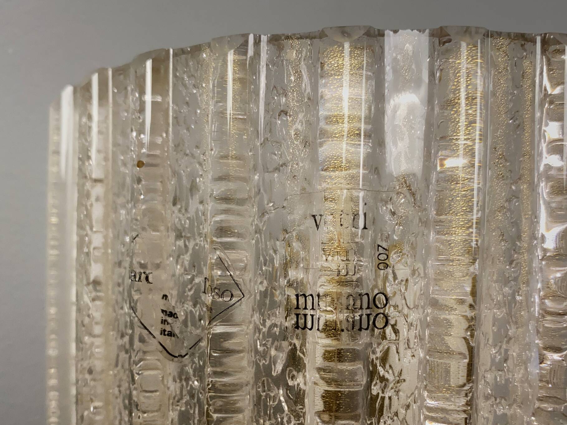 Pair of Sconces by Barovier & Toso, Murano, Italy, 1970s