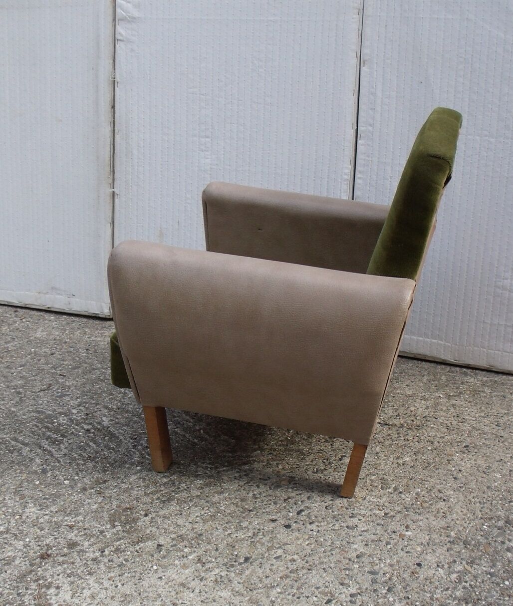Small children's club-type chair