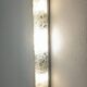 XL Murano glass wall lamp by Hillebrand Leuchten, Germany circa 1960