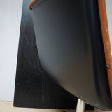 Cognac leather armchair by Delta 2000 for Wilkhahn, Germany, 1960s