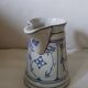 Pichet à lait en porcelaine Rieber en motif de Saxe bleu-blanc