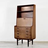 Vintage Midcentury Danish Bookcase / Secretary in stunning Rosewood