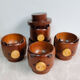 Coquetiers en bois